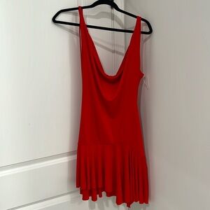 Brand new w/ tags red mini dress. Size XL